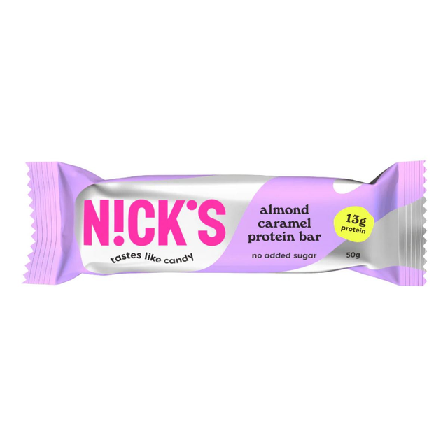 N!ck's Almond Caramel Protein Bar 50g