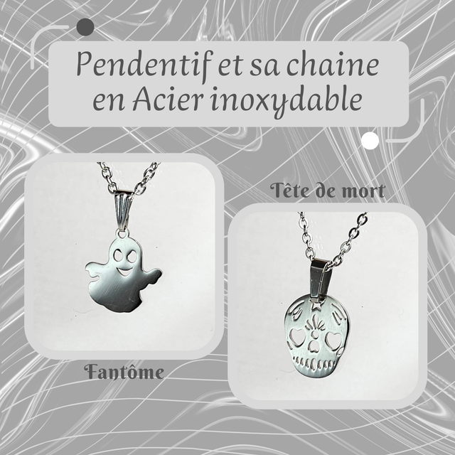Pendentif S - Thème &quot;Mystère&quot;
