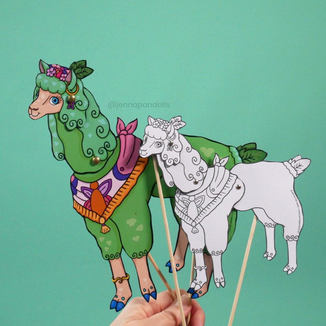 Flora in Spring (Alpaga Collection)