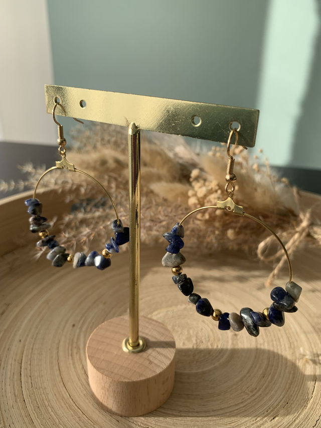 Créoles Eclora Sodalite 