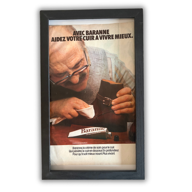 Affiche Baranne – Publicité vintage  – Années 60-70 