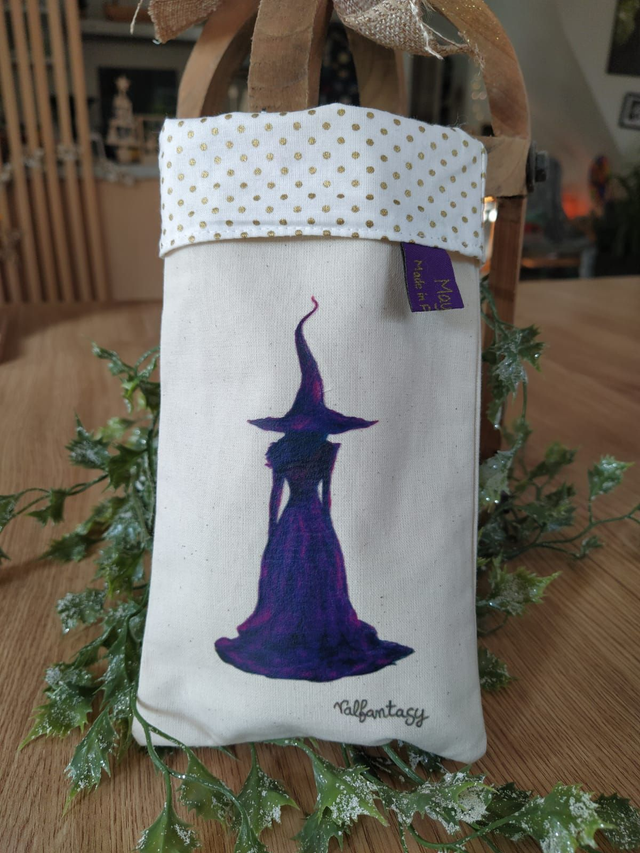 Etui à lunettes / téléphone - Sorcière