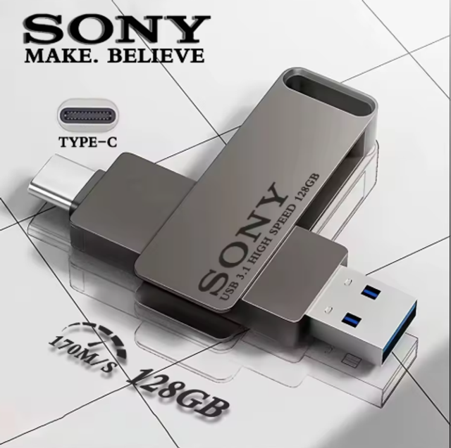 Clé USB Dual (USB-C & USB-A) 128 Go