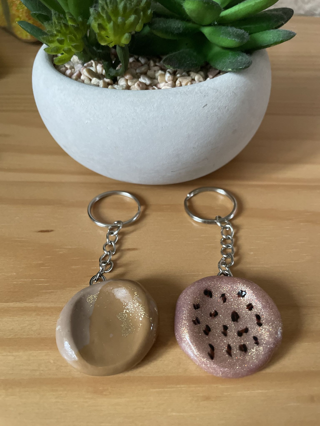 Pierres relaxantes porte clés 