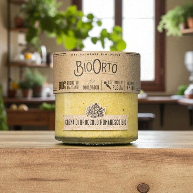 Crema di broccolo romanesco Biologico - Bio Orto - 180gr