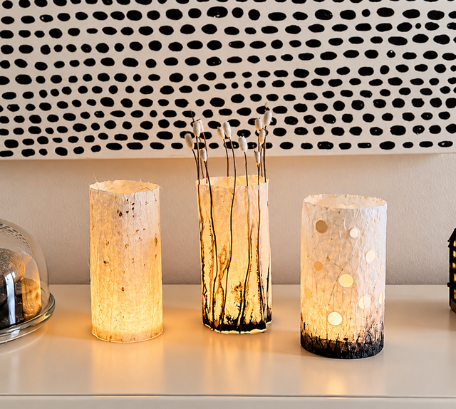 Lichtzauber aus Butterbrotpapier – DIY-Anleitung als PDF