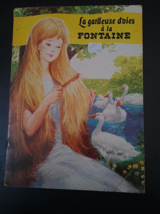 La gardeuse d'oies à la fontaine