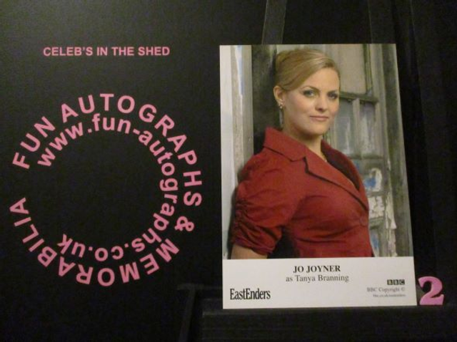 Jo Joyner (Tanya Branning) Original EastEnders Cast Card (2)