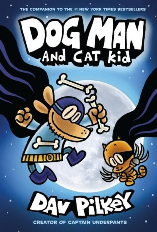 (AGE 6+) Dog Man 4: Dog Man and Cat Kid