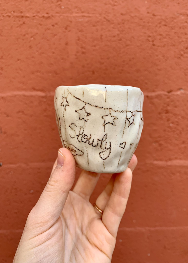 Tasse &quot;Un café tout doux&quot;