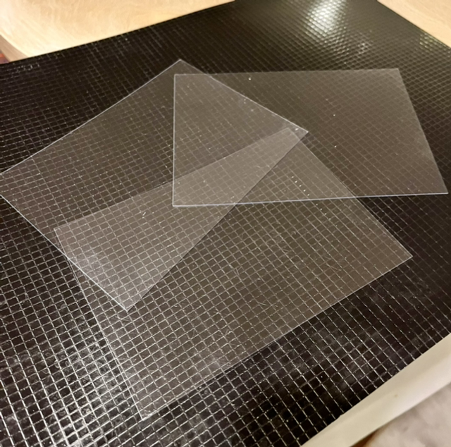 Swipe kaart transparant