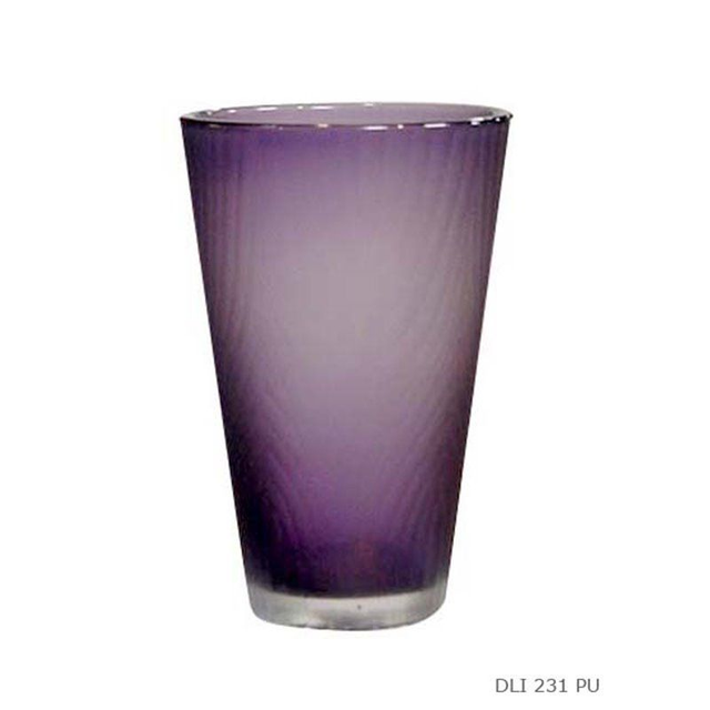 Verre  orange - prune