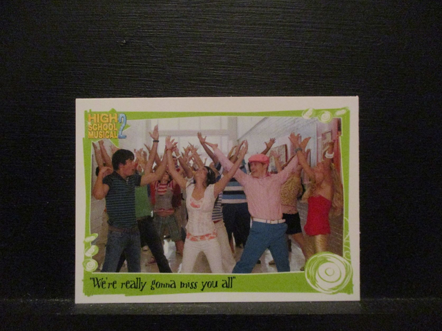 High School Musical 2 Original Trading Card #48