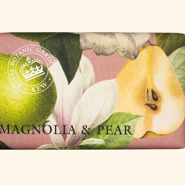 Kew garden soap 240gr MAGNOLIA &amp; PEAR