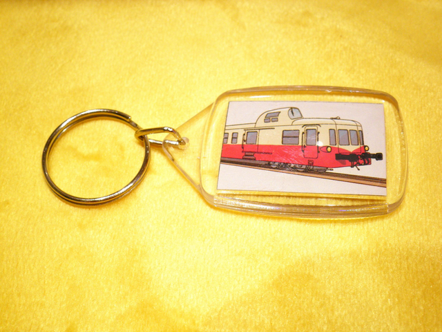 Porte clé Autorail