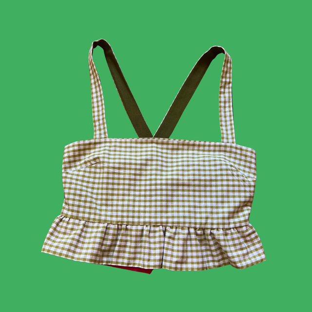 Crop top froufrou - taille 3