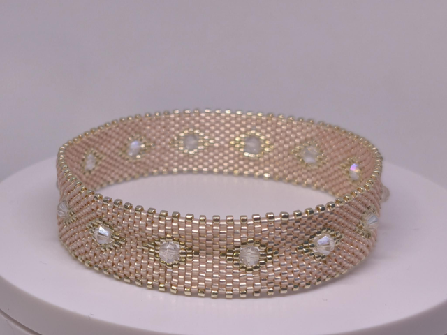 Bangle rose pastel or clair