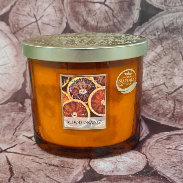H&H Duftkerze Ellipse Blood Orange 230g 