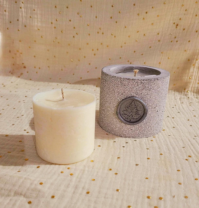 Recharge parfumée – Bougie « Granit » – Taille L