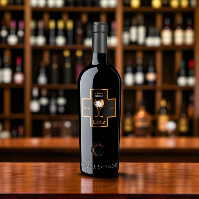 Nauna - Negroamaro e Primitivo rosso Salento IGT - Schola Sarmenti 