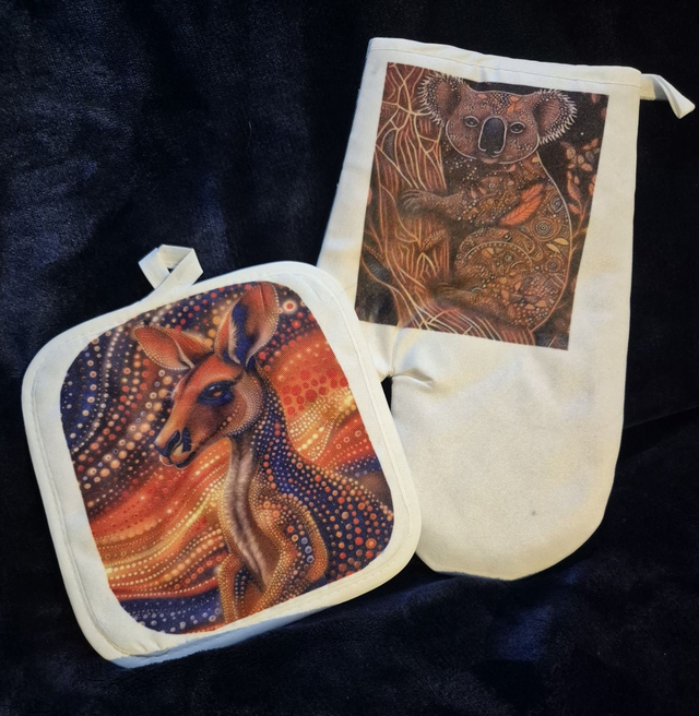 Pot Holder Sets - Sublimated