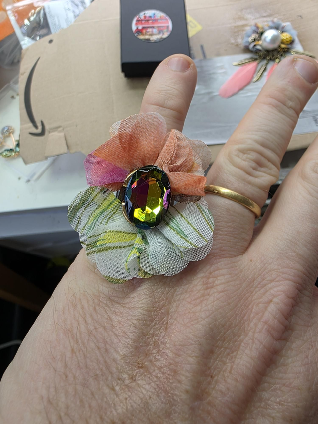 Bague artisanale Tricopin 