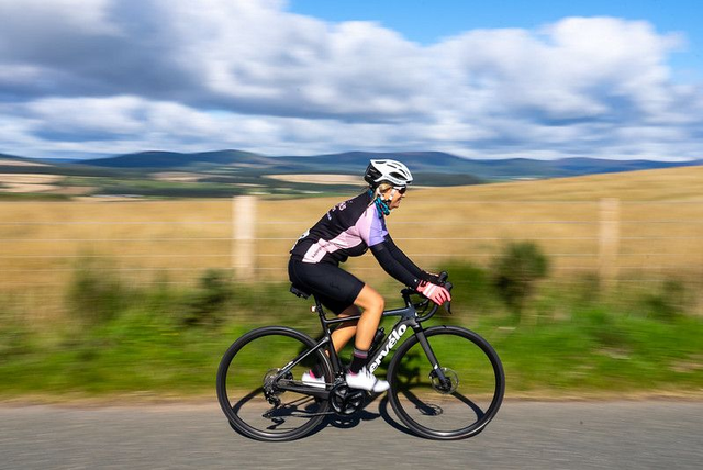 Women's short sleeve cycling top