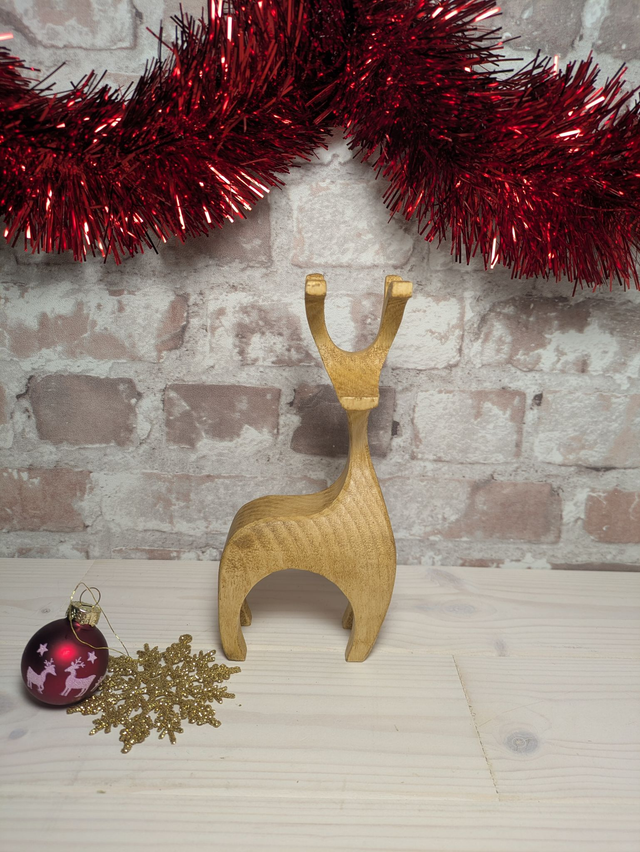 Wooden Reindeer