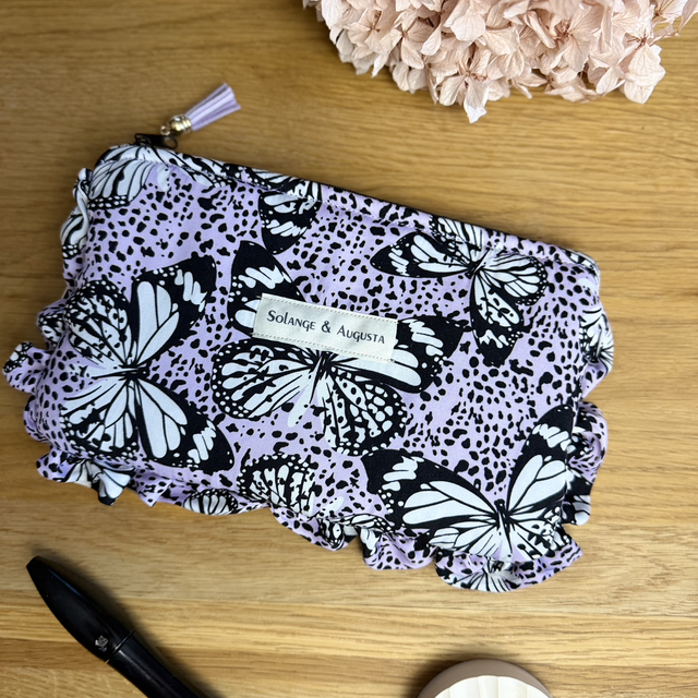 Pochette froufrous butterflies