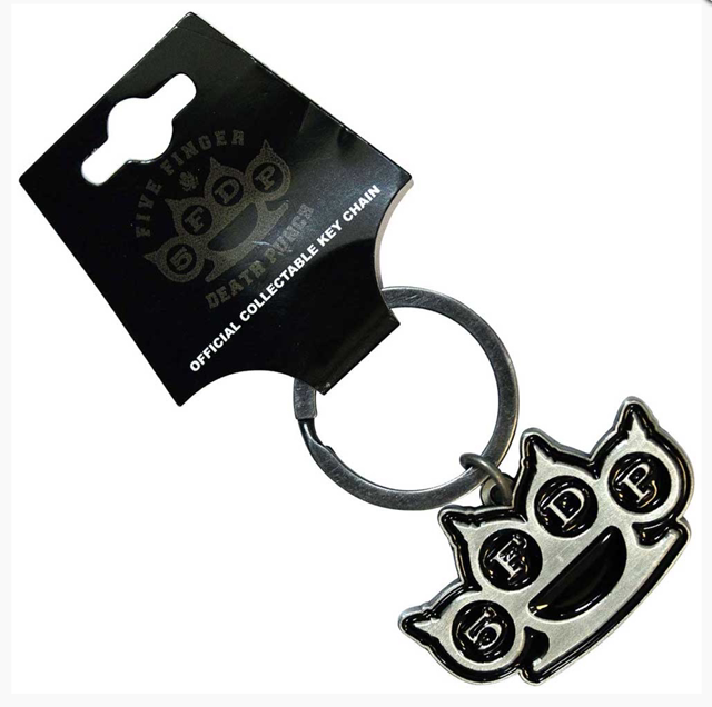 FIVE FINGER DEATH PUNCH KEYCHAIN: KNUCKLES CUT-OUT  