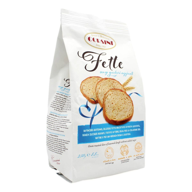CORSINI FETTE BISCOTTATE SENZA ZUCCHERO