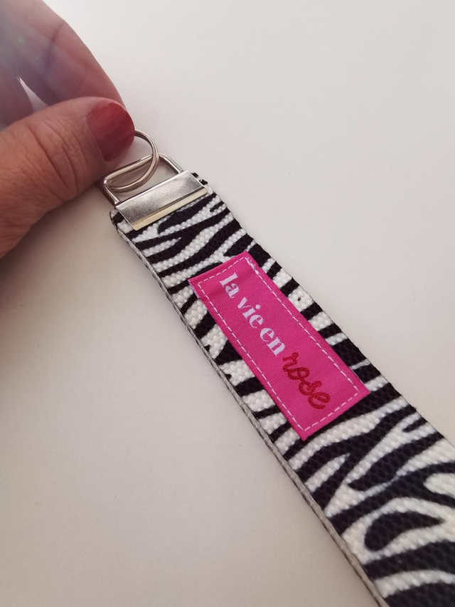 Porte-clefs CHARLIE la vie en rose 