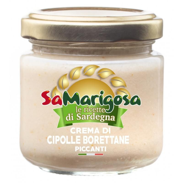 crema di cipolle borettane piccanti 500 gr