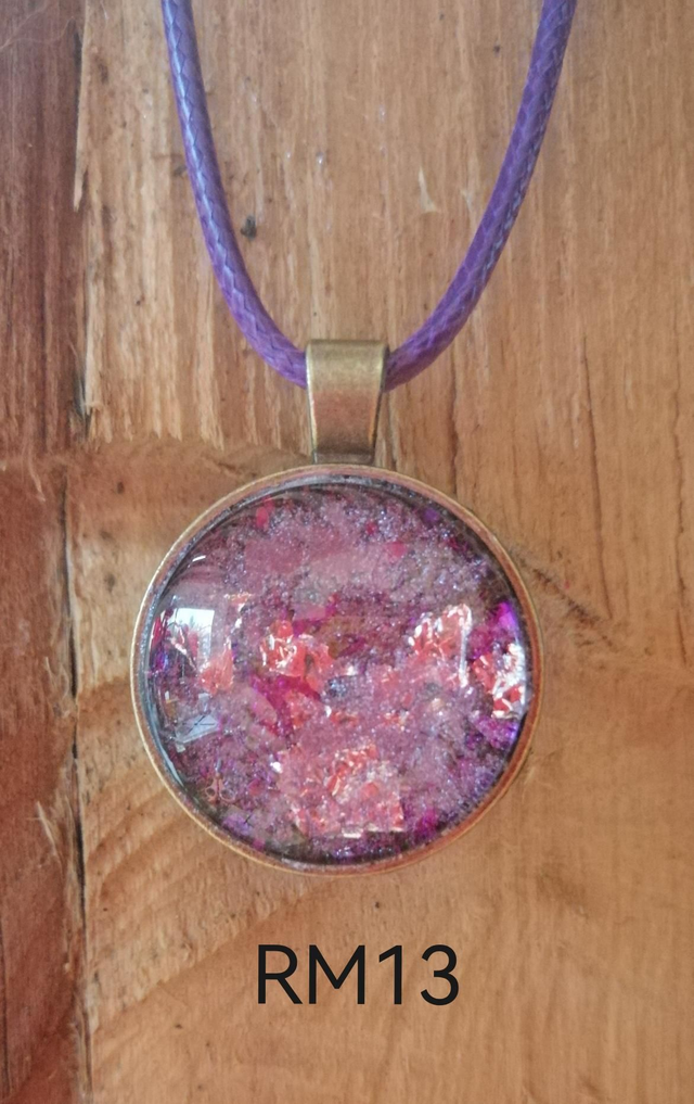 Collier RM13 Rond Mica 