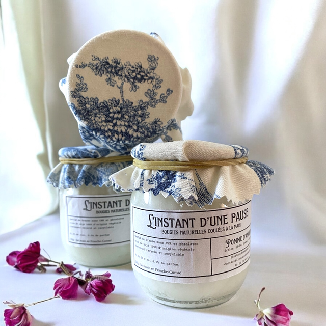 Bougie parfumée - Pomme d&#039;amour