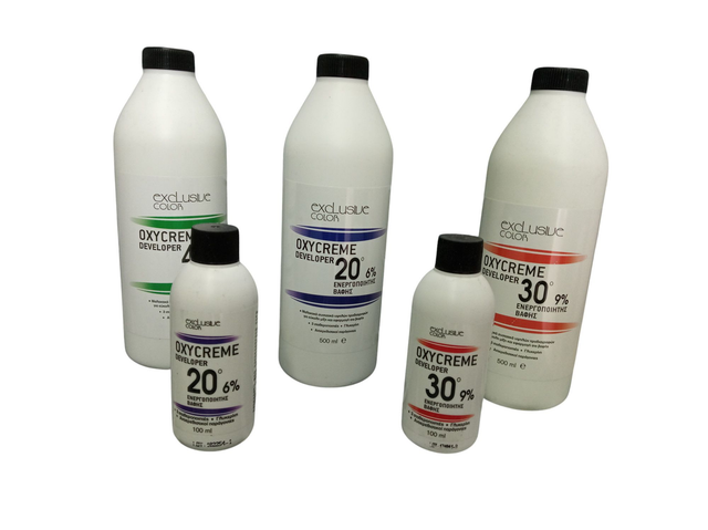 OXYCREAM ΒΑΦΗΣ 20 30 ΚΑΙ 40 ΒΑΘΜΩΝ 100ml ΚΑΙ 500ml