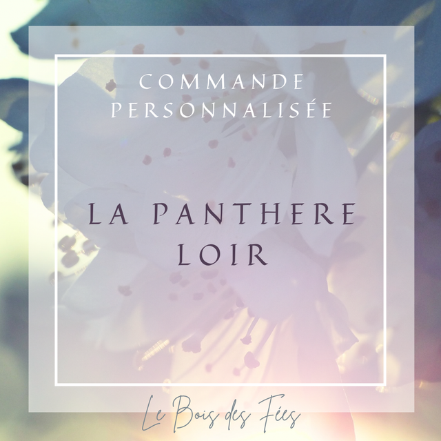 Commande personnalisée - La Panthère Loir