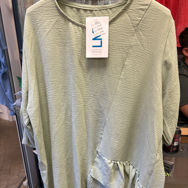 LMF - Pastel Green Top - Free Size - 1854