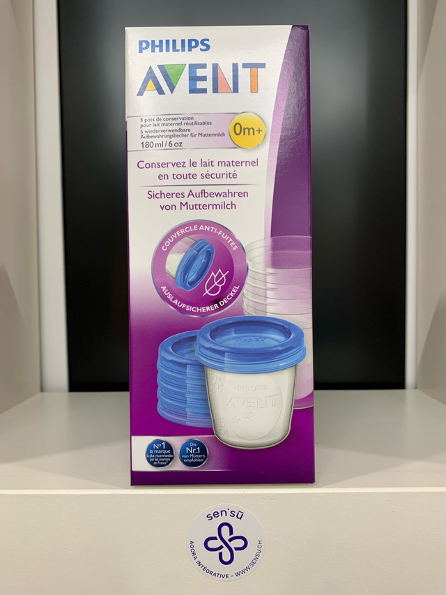 PHILIPS AVENT pots conserv 180ml 5pots 5couve