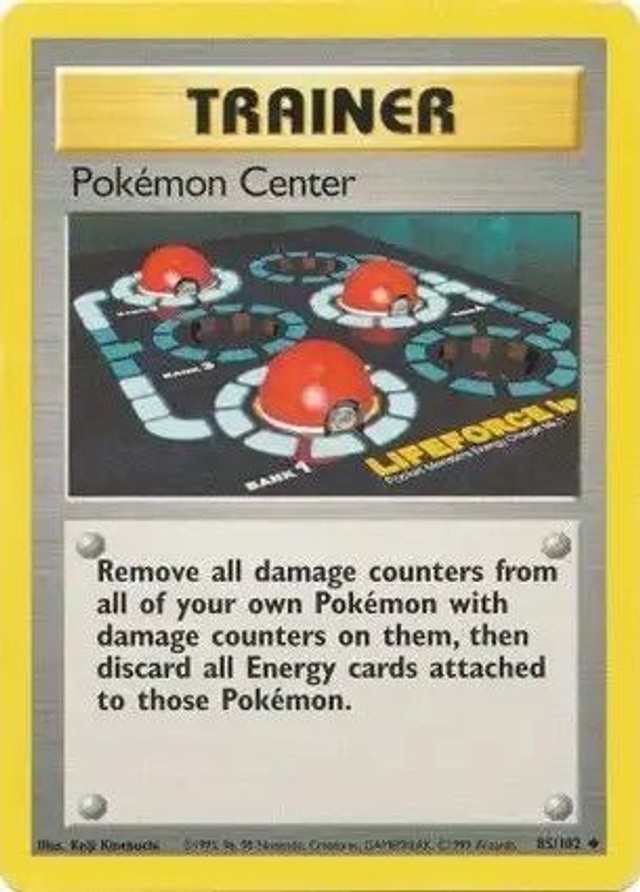 Pokémon Center - 85/102 (Base Set Unlimited)