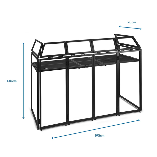 065180053 Cabina DJ Aluminio ancho 2.0m