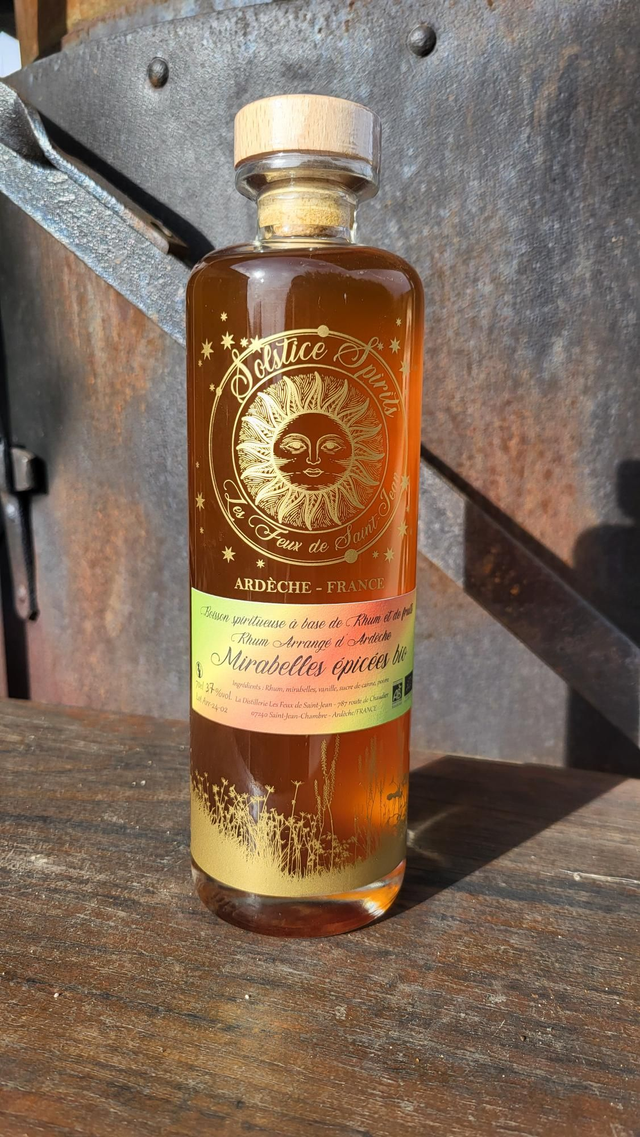 Rhum Arrangé Mirabelles épicées - 70cl/37%vol.