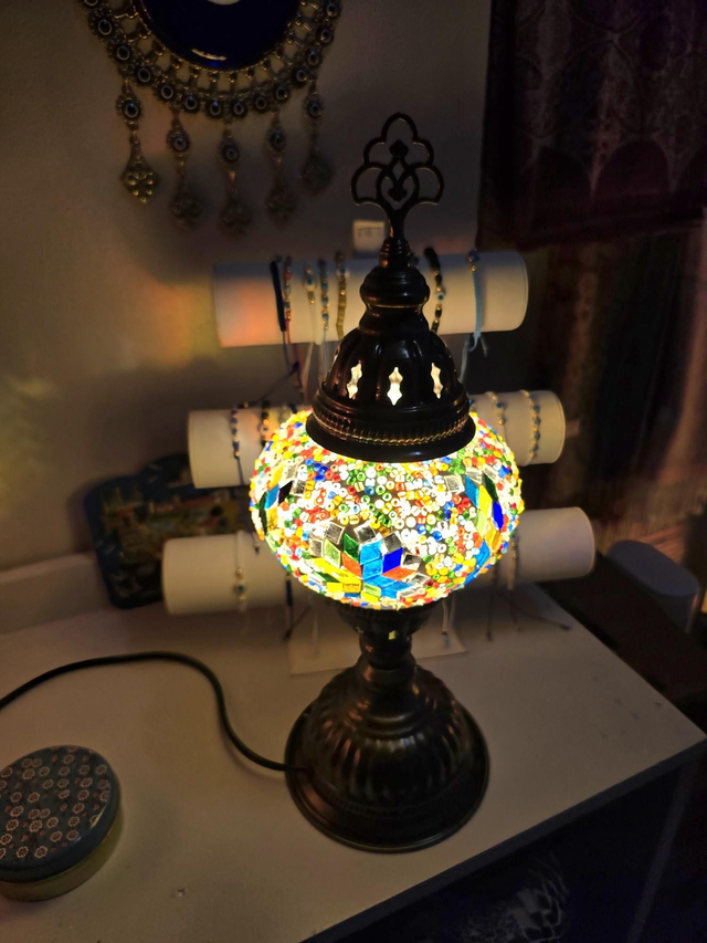 Medium Mosaic Table Lamp