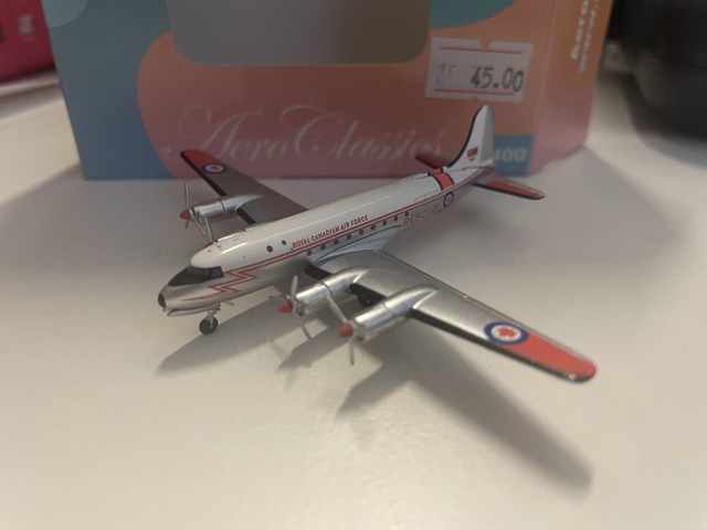 1/400 Canadair C-4 Royal Canadian Air Force Rescue