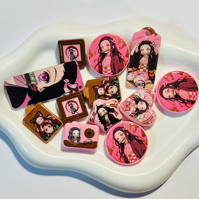 Demon Slayer bead mix 4 pieces 