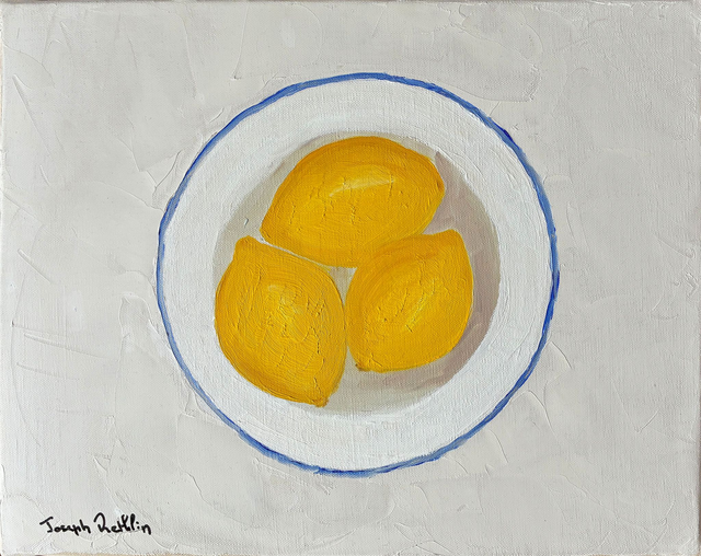 une assiette de citrons