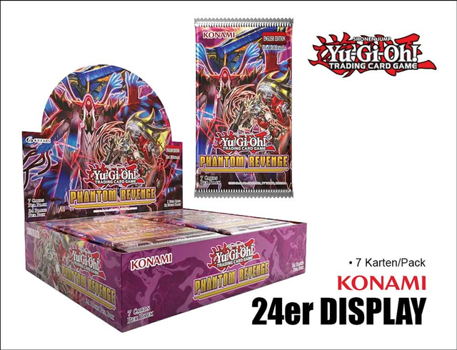 Konami YuGiOh! Phantom Revenge Booster – 24er DISPLAY