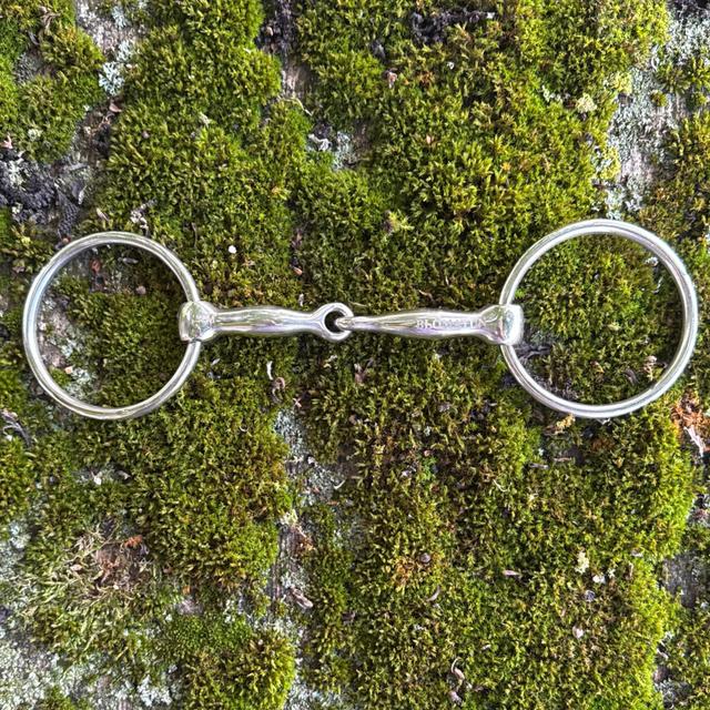 Gebiss Pjakkur - Einfach gebrochene Wassertrense Rostfreier Stahl