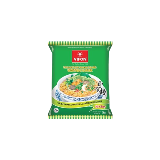 Noodles saveur légumes ( le sachet de 70g )