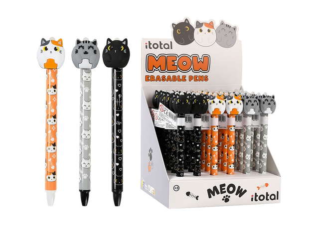 Penna cancellabile a scatto itotal CAT